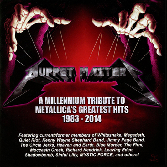 Puppet Master - A Millennium Tribute To Metallica's Greatest Hits 1983-2014 (Compilation CD)
