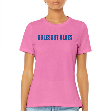 Holeshot Blues Logo - T-Shirt (Womens Cut)